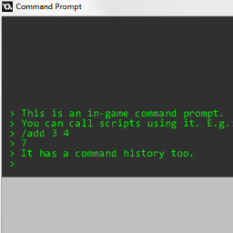 ﻿Text input and command prompt in GameMaker: Studio